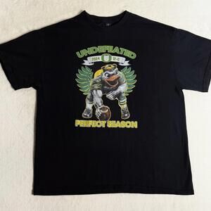 Oregon Ducks Black Undefeated 2024 Perfect Season 12-0 Shirt - Men’s Size XL